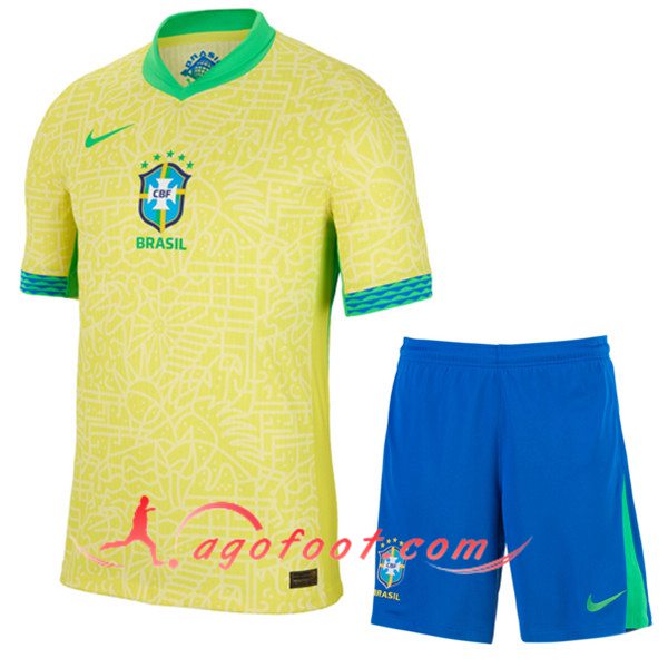 Ensemble Maillot Bresil Domicile + Short 2024/2025