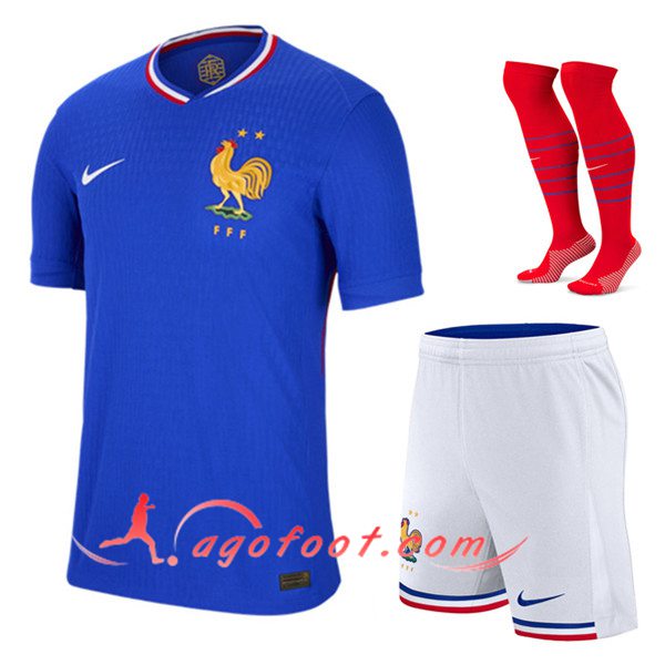 Ensemble Maillot France Domicile (Short + Chaussettes) 2024/2025