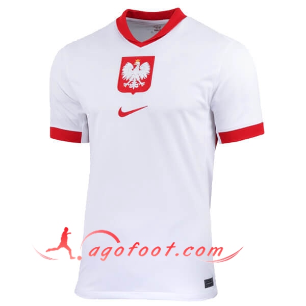 Maillot de Foot Pologne Domicile UEFA Euro 2024