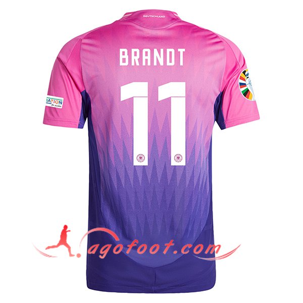 Maillot de Foot Allemagne (BRANDT #11) UEFA Euro 2024 Exterieur
