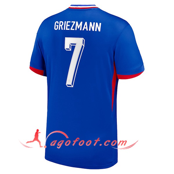 Maillot de Foot France (GRIEZMANN #7) UEFA Euro 2024 Domicile