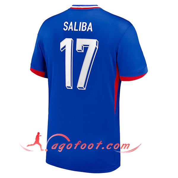 Maillot de Foot France (SALIBA #17) UEFA Euro 2024 Domicile