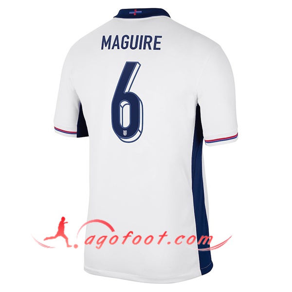 Maillot de Foot Angleterre (MAGUIRE #6) UEFA Euro 2024 Domicile