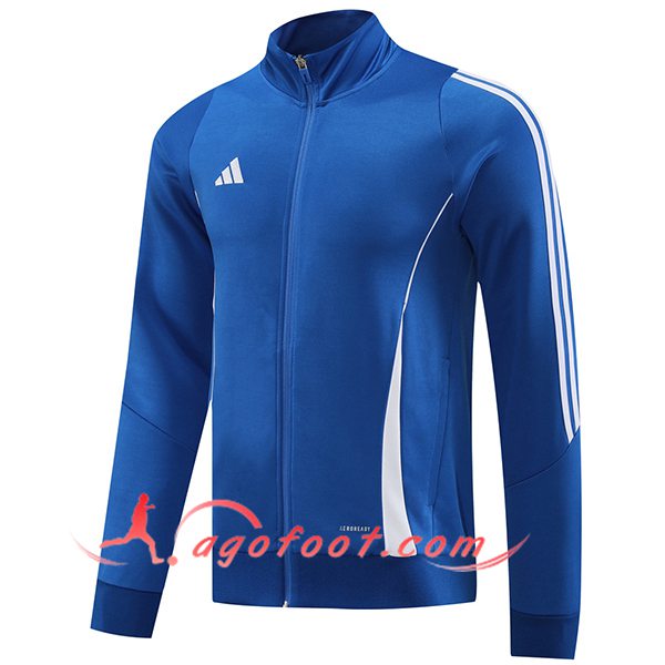 Veste Foot Adidas Bleu/Blanc 2024/2025