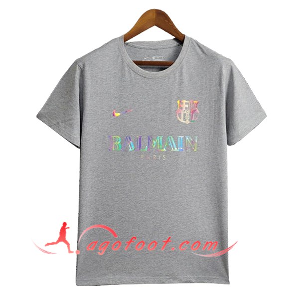 Maillot de Foot FC Barcelone Casual Gris 2024/2025