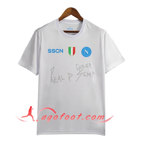 Maillot de Foot SSC Naples Blanc 2024/2025