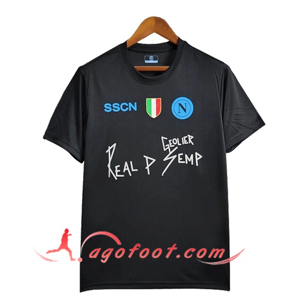 Maillot de Foot SSC Naples Noir 2024/2025