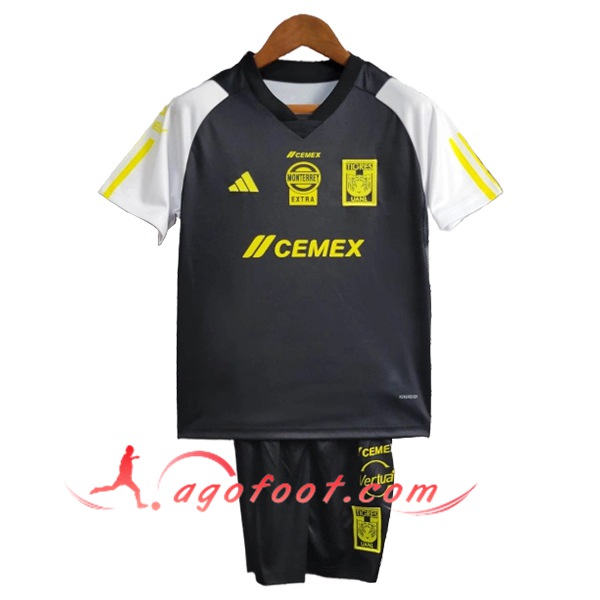 Maillot de Foot Tigres UANL Enfant Noir 2023/2024