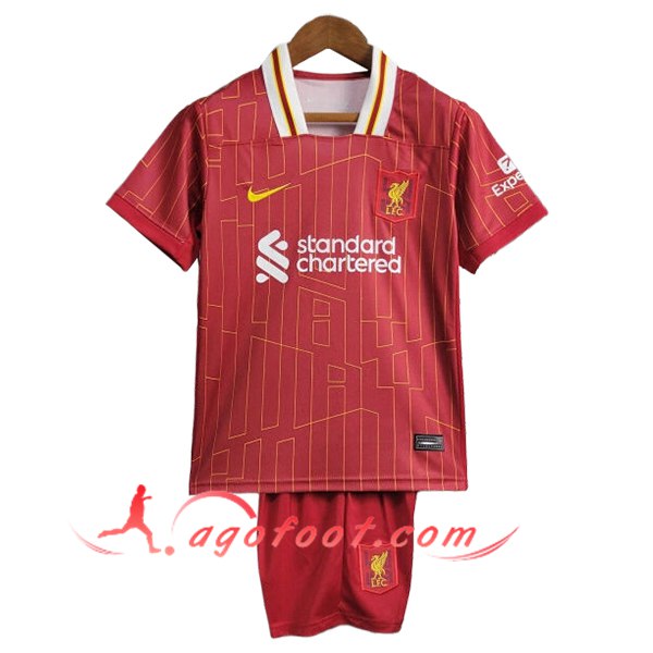 Maillot de Foot FC Liverpool Enfant Domicile 2024/2025