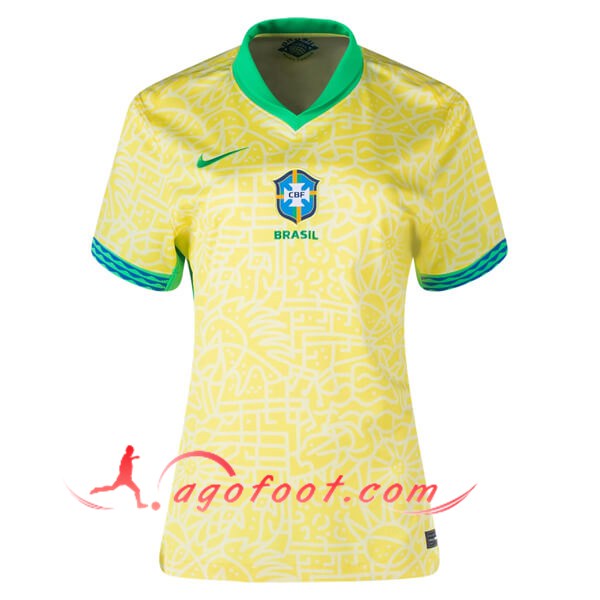 Maillot de Foot Bresil Femme Domicile 2024/2025