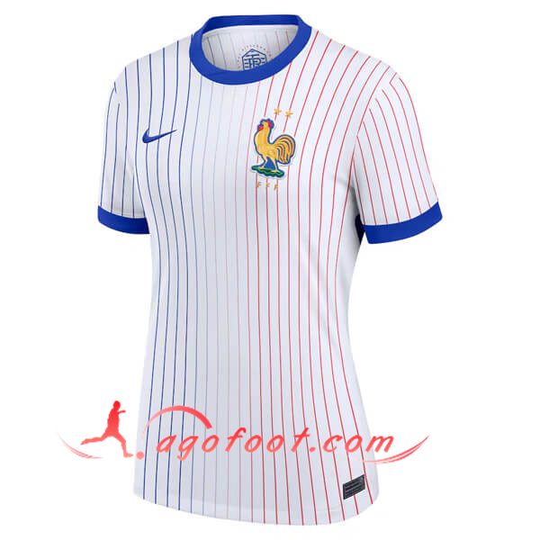 Nouveau Maillot de Foot France Femme Exterieur 2024/2025