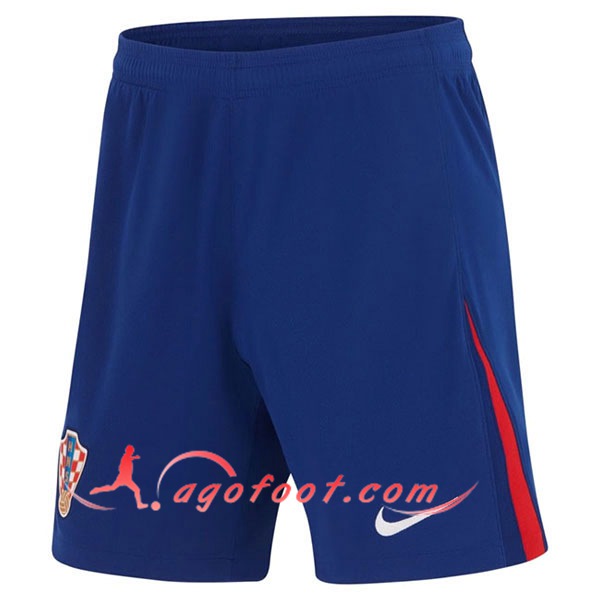 Short de Foot Croatie Exterieur 2024/2025