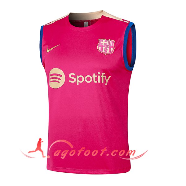 Training Debardeur FC Barcelone Rouge 2024/2025