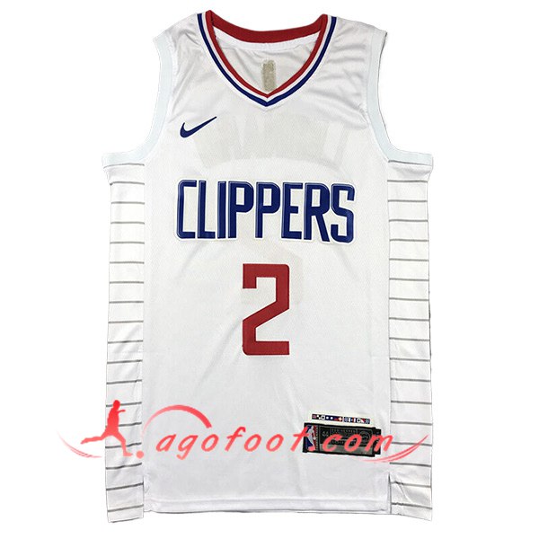 Maillot Los Angeles Clippers (LEONARD #2) 2024/25 Blanc -02
