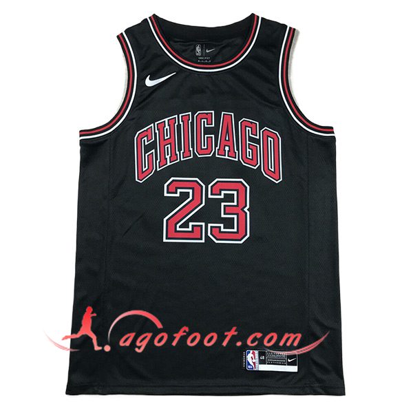 Maillot Chicago Bulls (JORDAN #23) 2024/25 Noir/Rouge -02