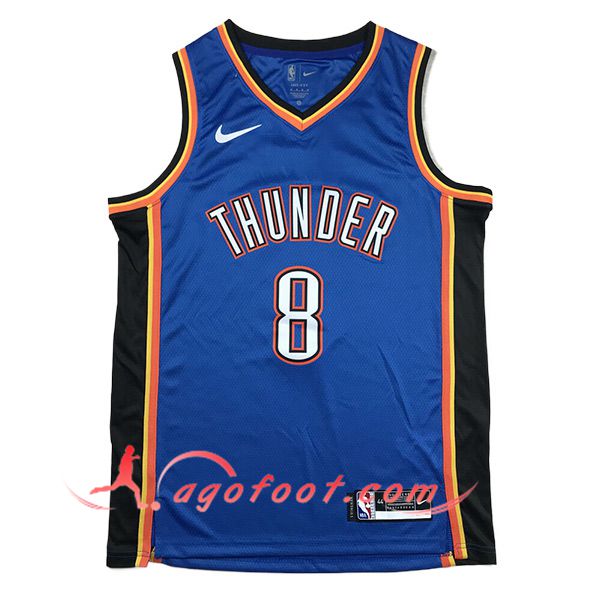 Maillot Oklahoma City Thunder (WILLIAMS #8) 2024/25 Bleu/Noir