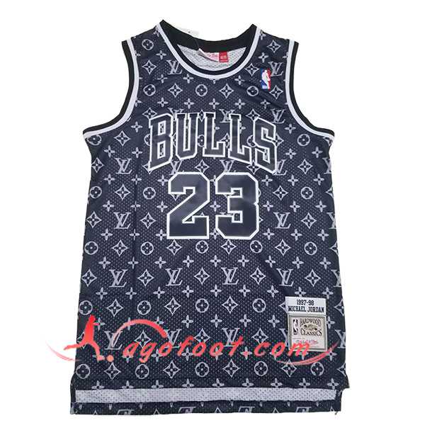 Maillot Chicago Bulls (JORDAN #23) 2024/25 Noir/Gris
