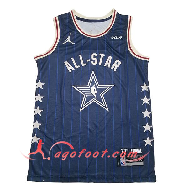 Maillot American All-Star (LILLARD #0) 2024/25 Bleu/Blanc