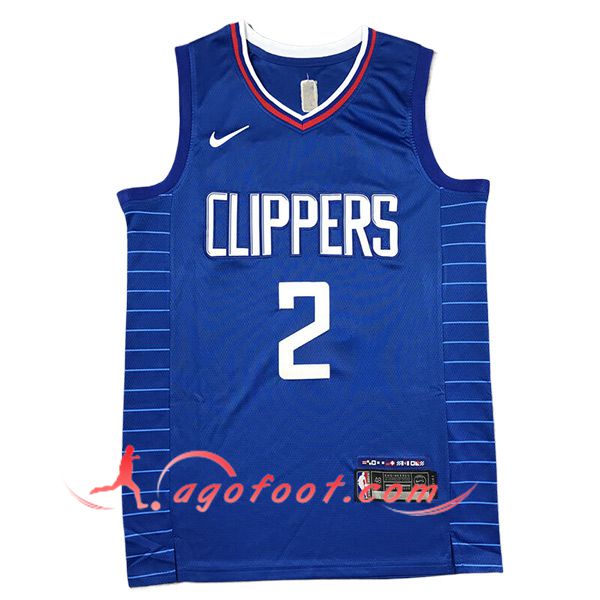 Maillot Los Angeles Clippers (LEONARD #2) 2024/25 Bleu/Blanc