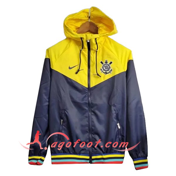 Coupe-Vent Corinthians Jaune/Gris 2024/2025