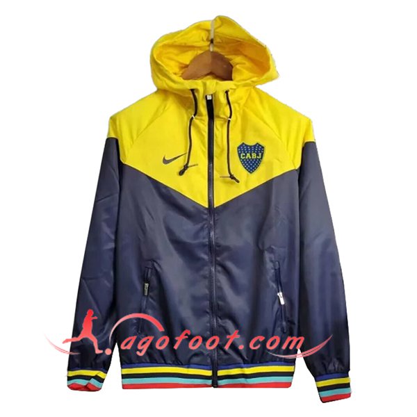 Coupe-Vent Boca Juniors Jaune/Gris 2024/2025