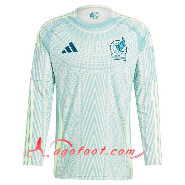 Maillot Equipe Foot Mexique Manches Longues Exterieur 2024/2025