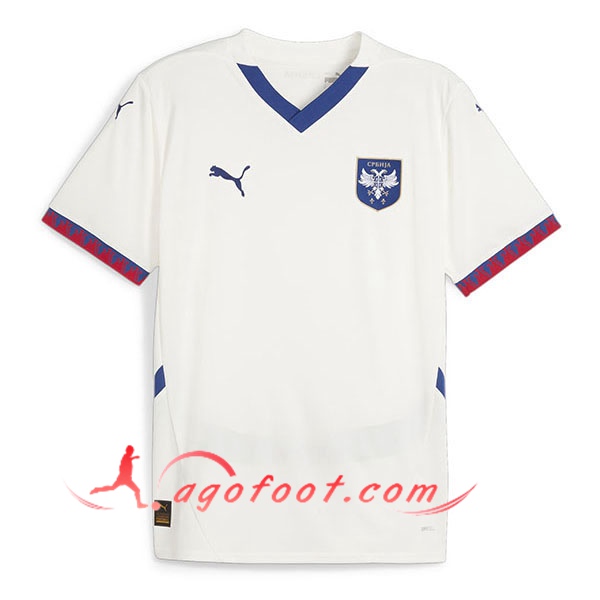 Maillot Equipe Foot Serbie Exterieur 2024/2025