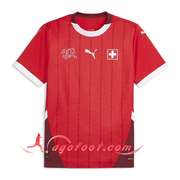 Maillot Equipe Foot Suisse Domicile 2024/2025
