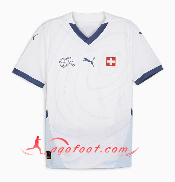 Maillot Equipe Foot Suisse Exterieur 2024/2025