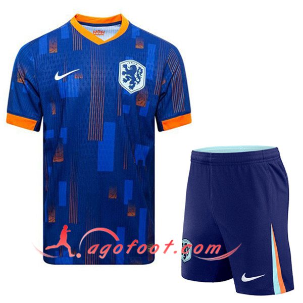 Ensemble Maillot Pays-Bas Exterieur + Short UEFA Euro 2024