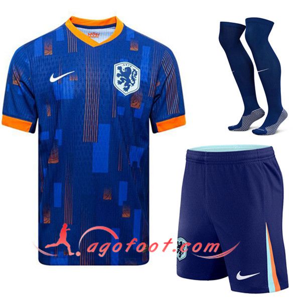 Ensemble Maillot Pays-Bas Exterieur (Short + Chaussettes) 2024/2025