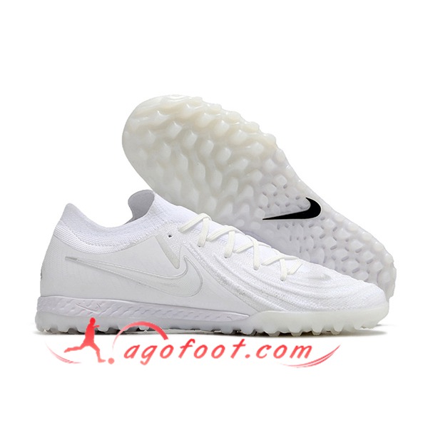 Nike Chaussures de Foot Phantom GX II Elite TF Blanc