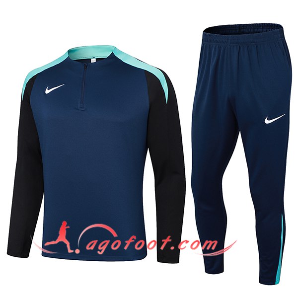 Ensemble Survetement de Foot Nike Bleu 2024/2025
