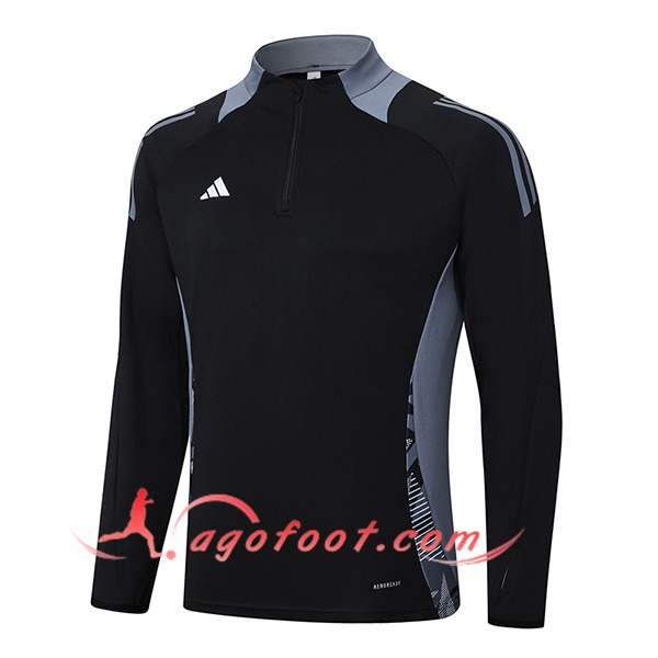 Sweatshirt Training Adidas Noir/Gris 2024/2025