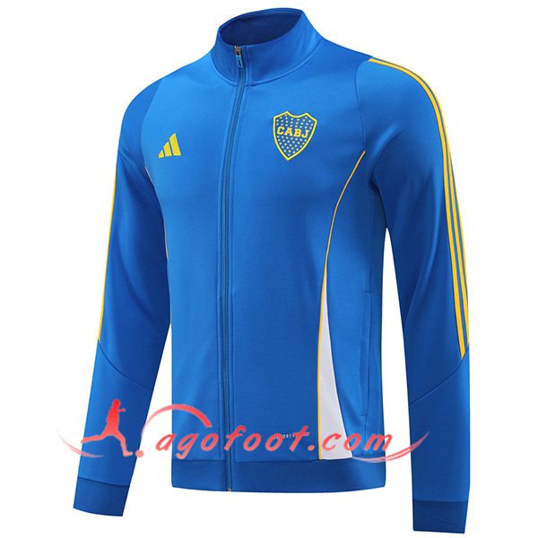 Veste Foot Adidas Bleu/Blanc/Jaune 2024/2025