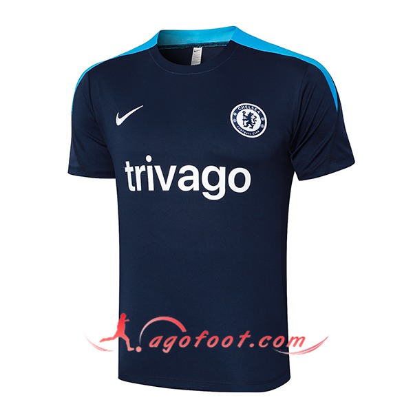 Training T-Shirts FC Chelsea Bleu Foncé 2024/2025