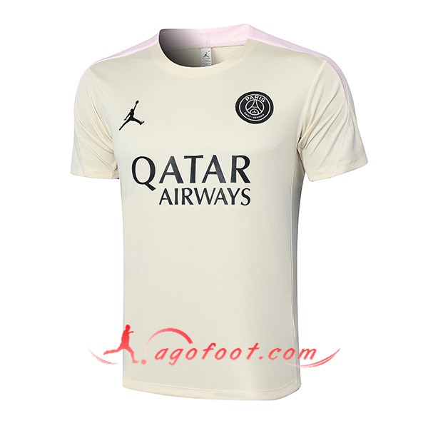 Training T-Shirts PSG Beige 2024/2025