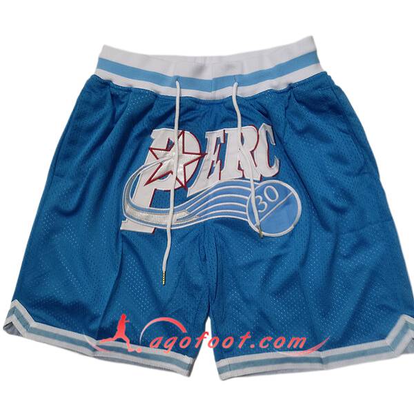 Shorts NBA Philadelphia 76ers 2024/25 Bleu