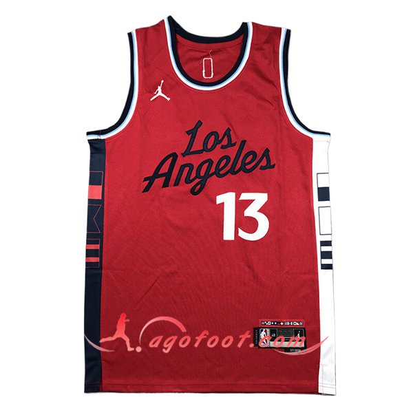 Maillot Los Angeles Clippers (GEORGE #13) 2024/25 Rouge/Blanc/Noir