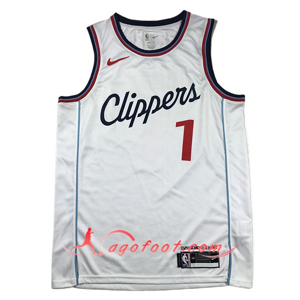Maillot Los Angeles Clippers (HARDEN #1) 2024/25 Blanc