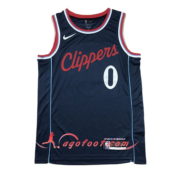 Maillot Los Angeles Clippers (WESTBROOK #0) 2024/25 Bleu Foncé