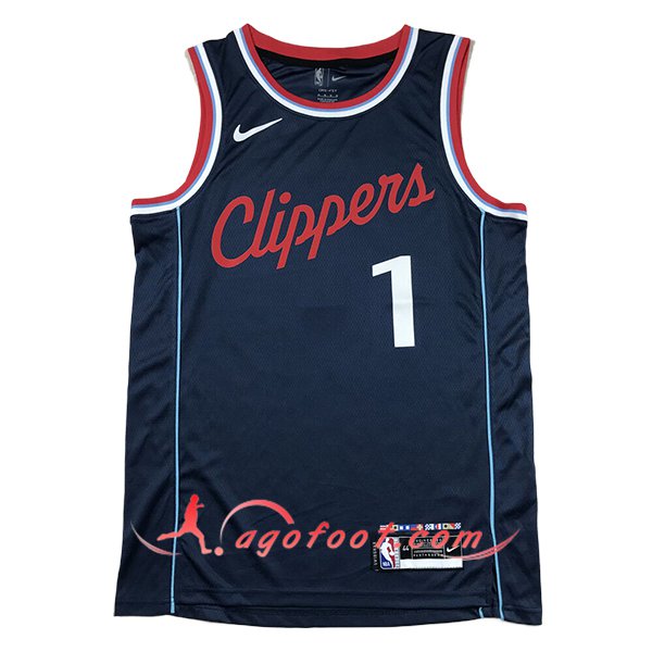 Maillot Los Angeles Clippers (HARDEN #1) 2024/25 Bleu Foncé