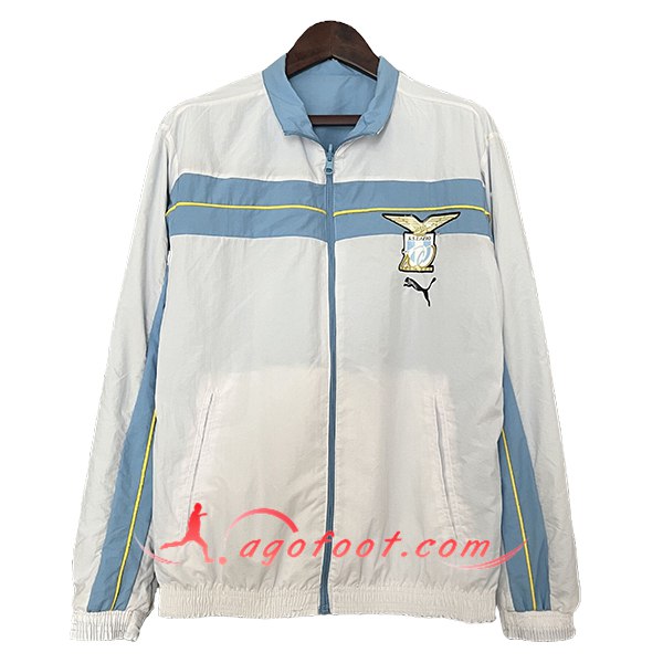 Coupe-Vent SS Lazio Blanc/Bleu 2024/2025