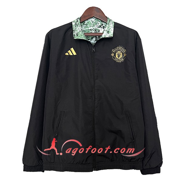 Coupe-Vent Manchester United Noir 2024/2025