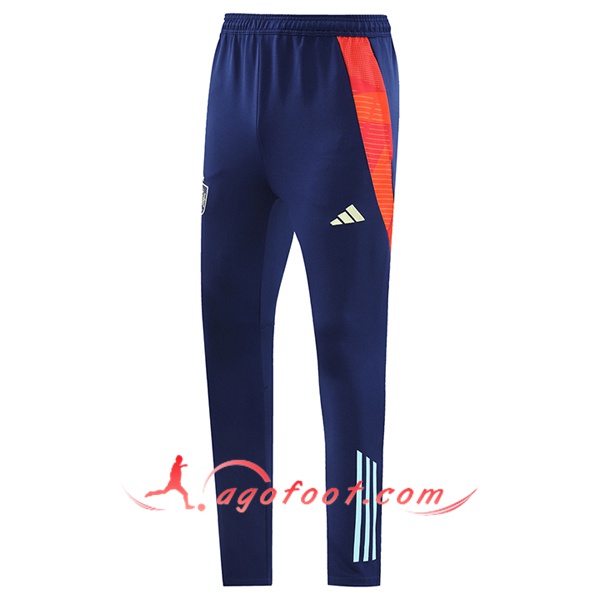 Pantalon Foot Espagne Bleu Foncé 2024/2025