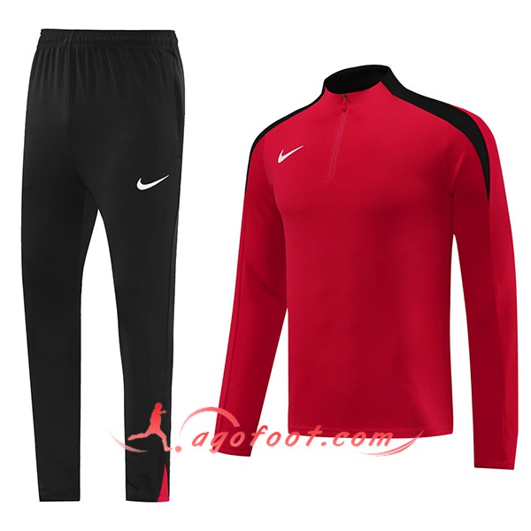 Ensemble Survetement de Foot Nike Rouge 2024/2025