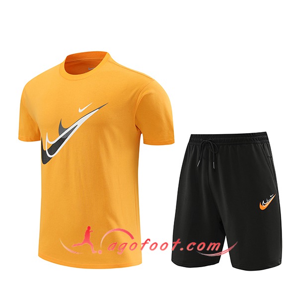 Ensemble Training T-Shirts Nike Orange 2024/2025