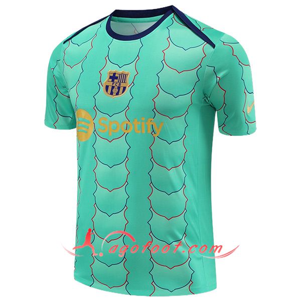 Training T-Shirts FC Barcelone Vert 2024/2025