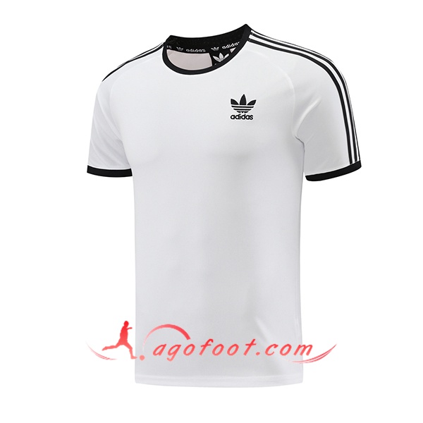 Training T-Shirts Adidas Blanc/Noir 2024/2025 -02