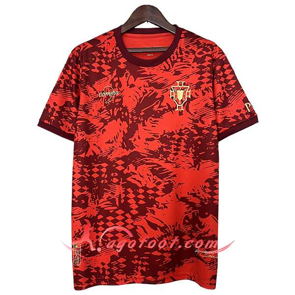 Training T-Shirts Portugal Rouge 2024/2025